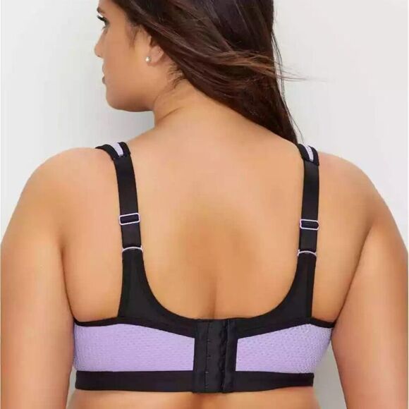 Glamorise Sports Bra 42C High Impact Activewear - Picture 2 of 7